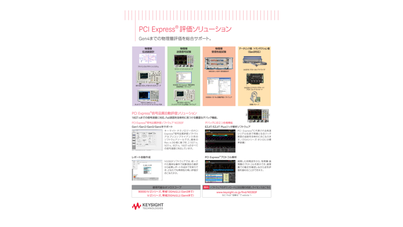 PCI Express® 評価ソリューション
